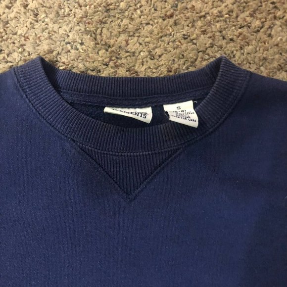 Vintage Classic Elements Sweatshirt Womens S (6-8) Used Dark Blue - Picture 6 of 14